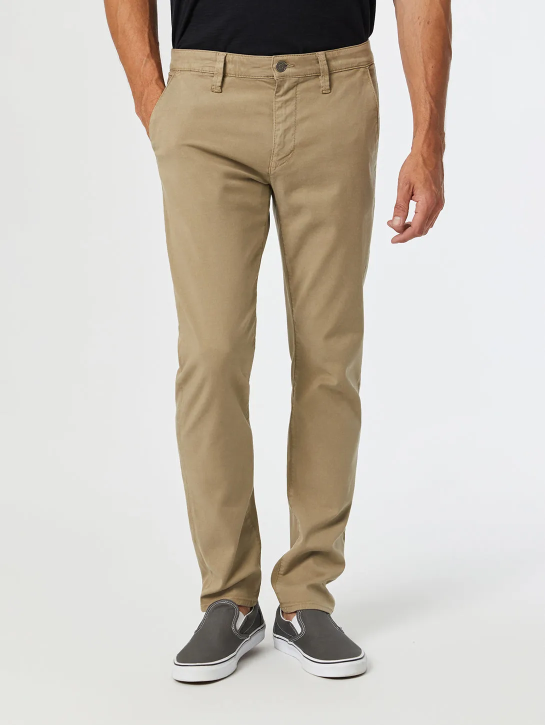 Milton Luxe Twill Pant - Beige