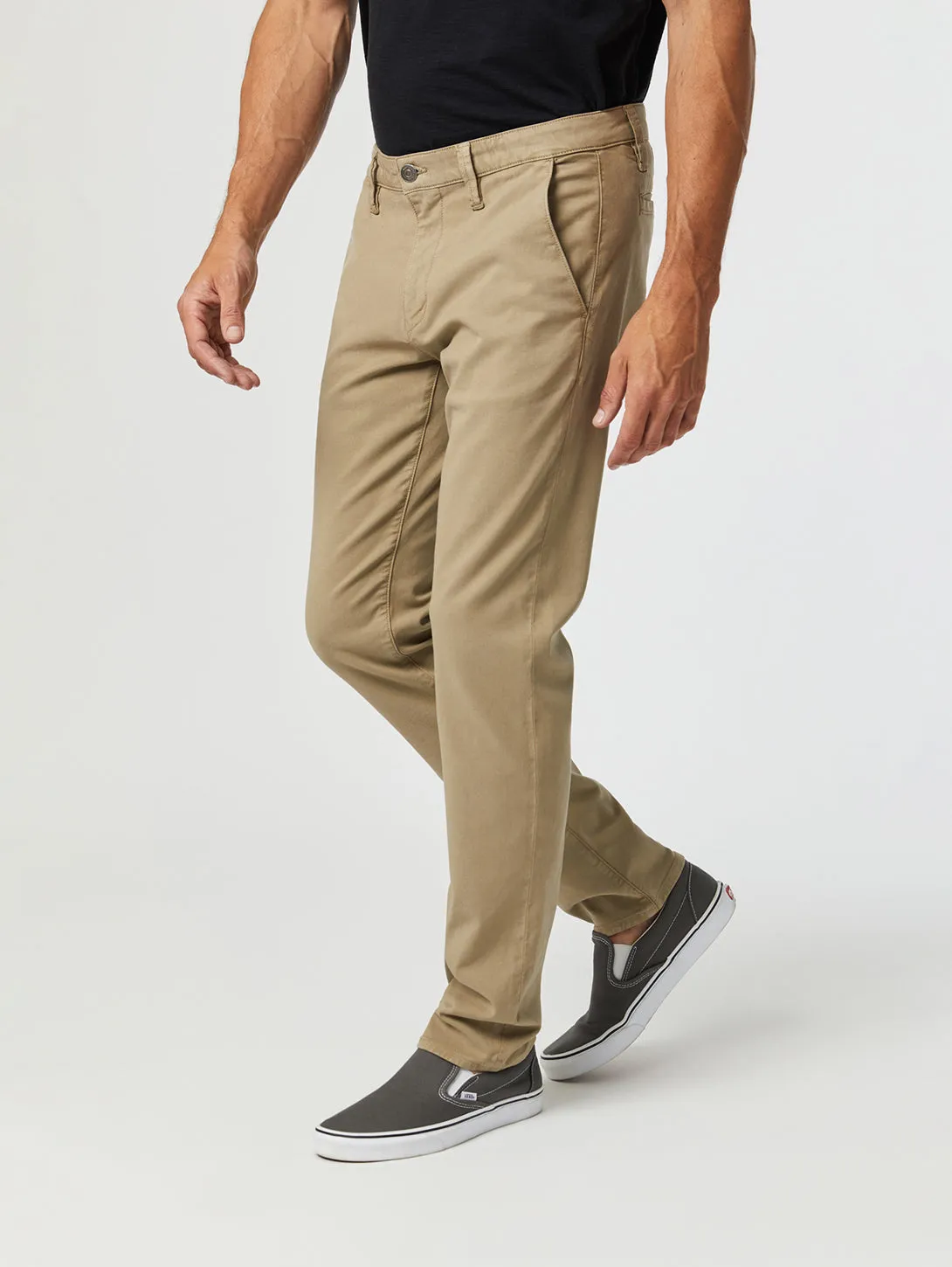 Milton Luxe Twill Pant - Beige