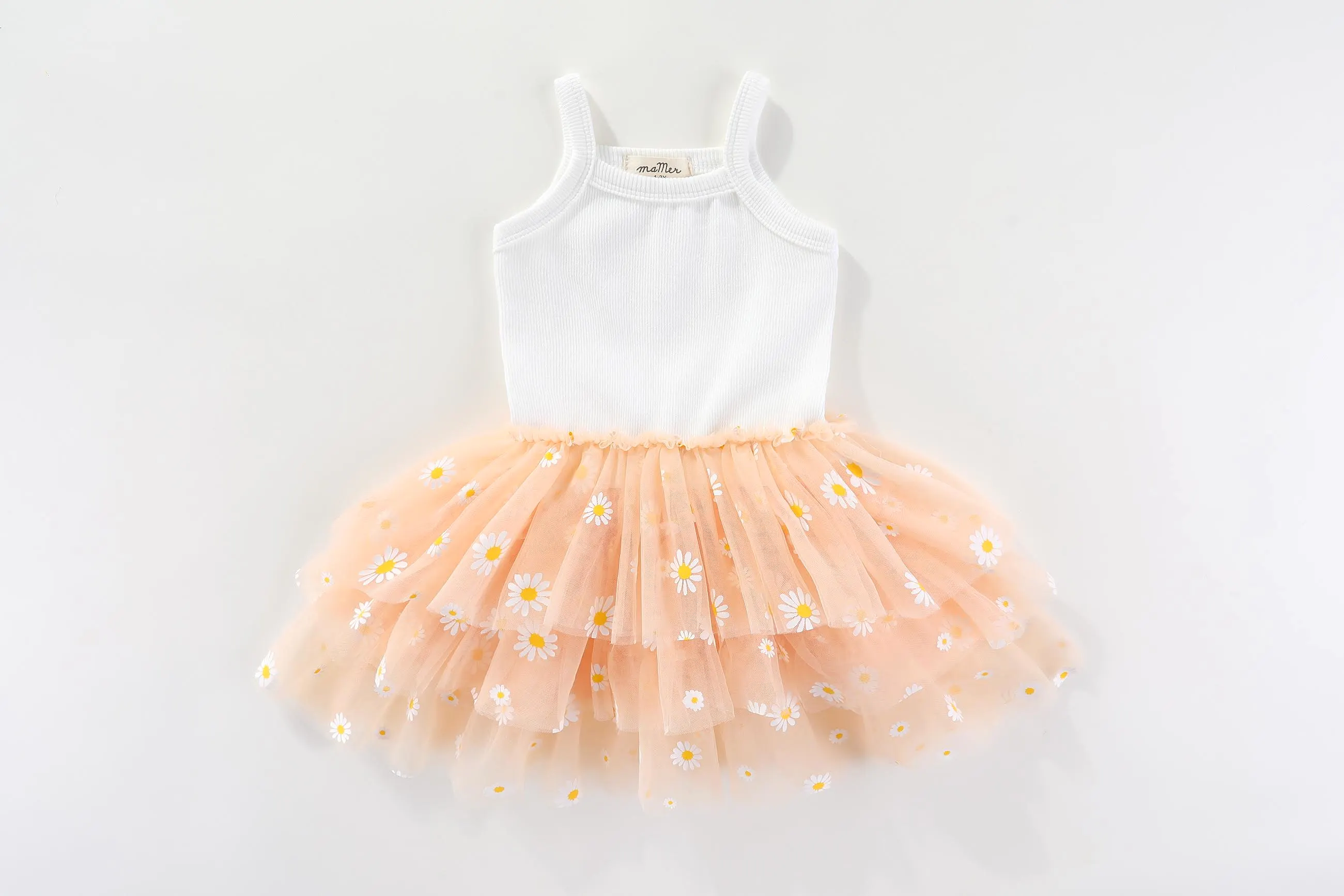 NEW! Hanna Daisy Tulle Dress: 0-6M, 6-12M, 1-2Y, 2-3Y, 3-4Y, 4-5Y, 5-6Y, 6-8Y