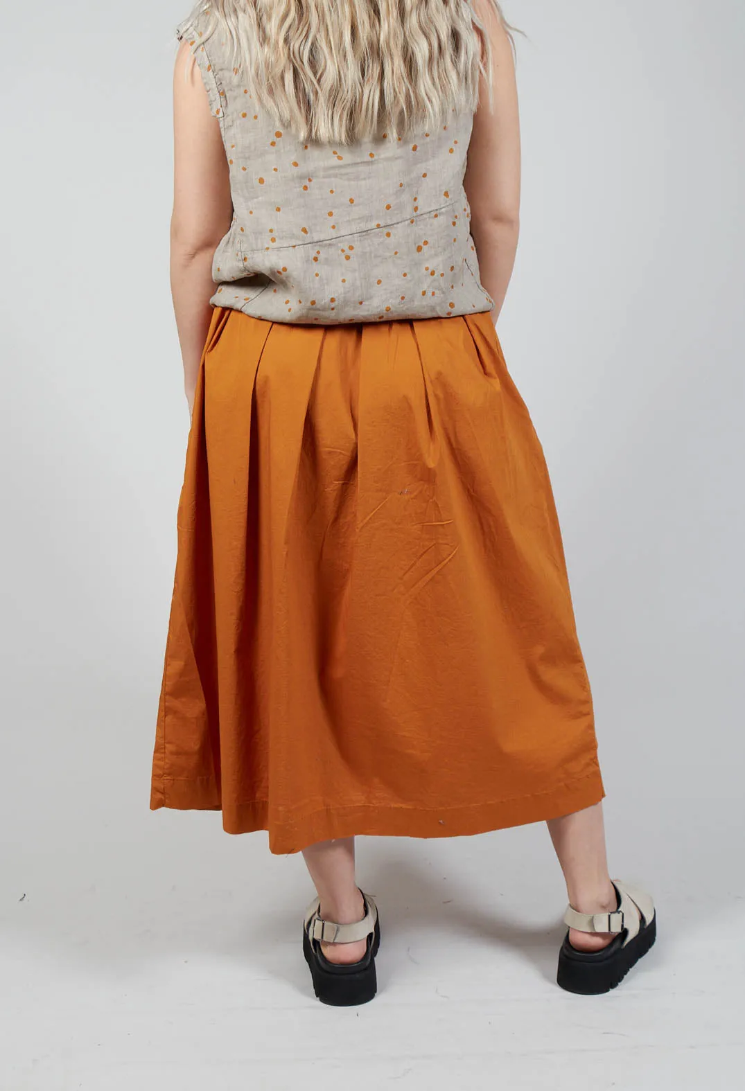 Pesci P Skirt In Ambra