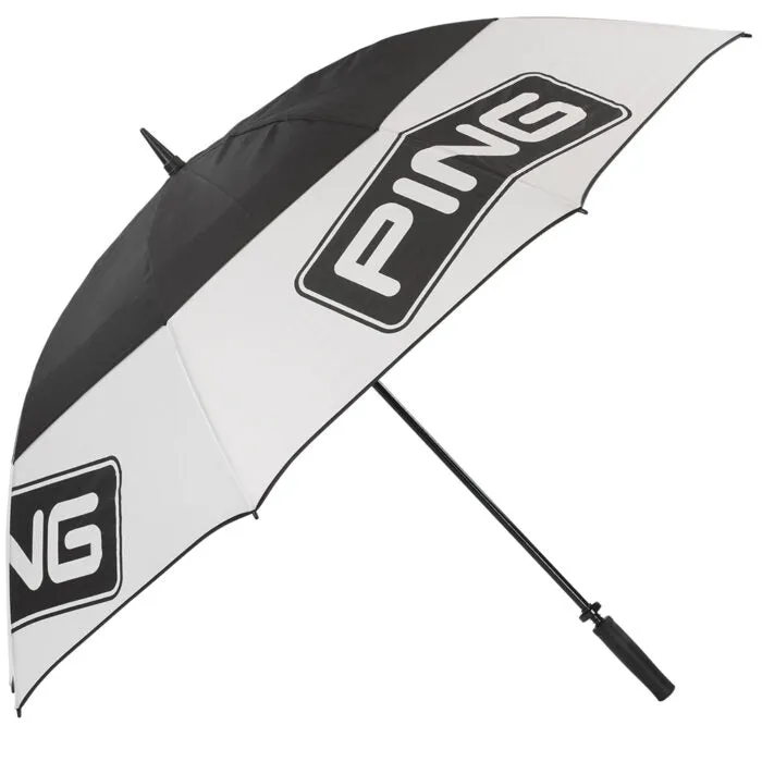 Ping Tour Umbrella 2021 White/Black