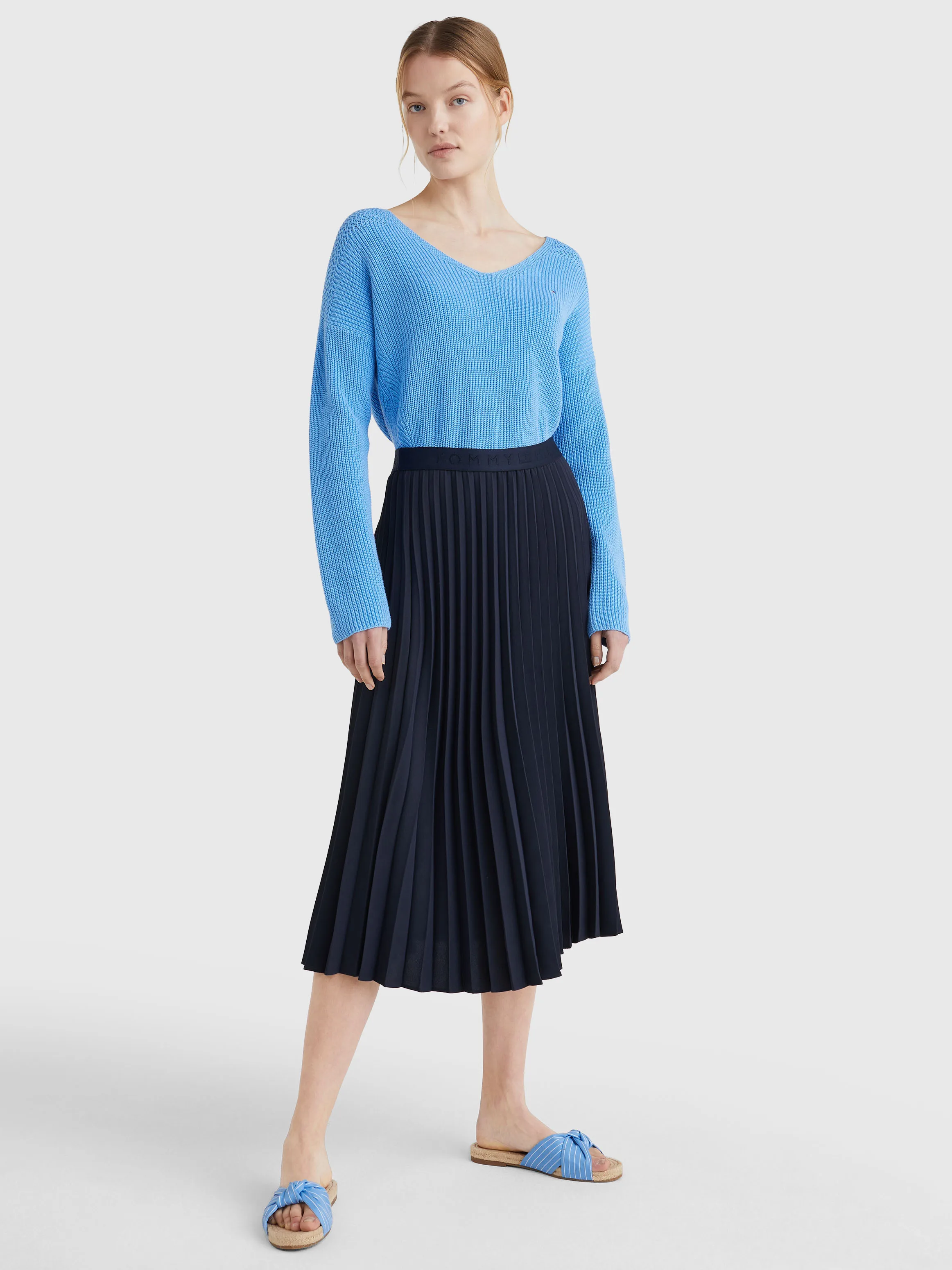 Pleated Midi Skirt | Skirts | Tommy Hilfiger