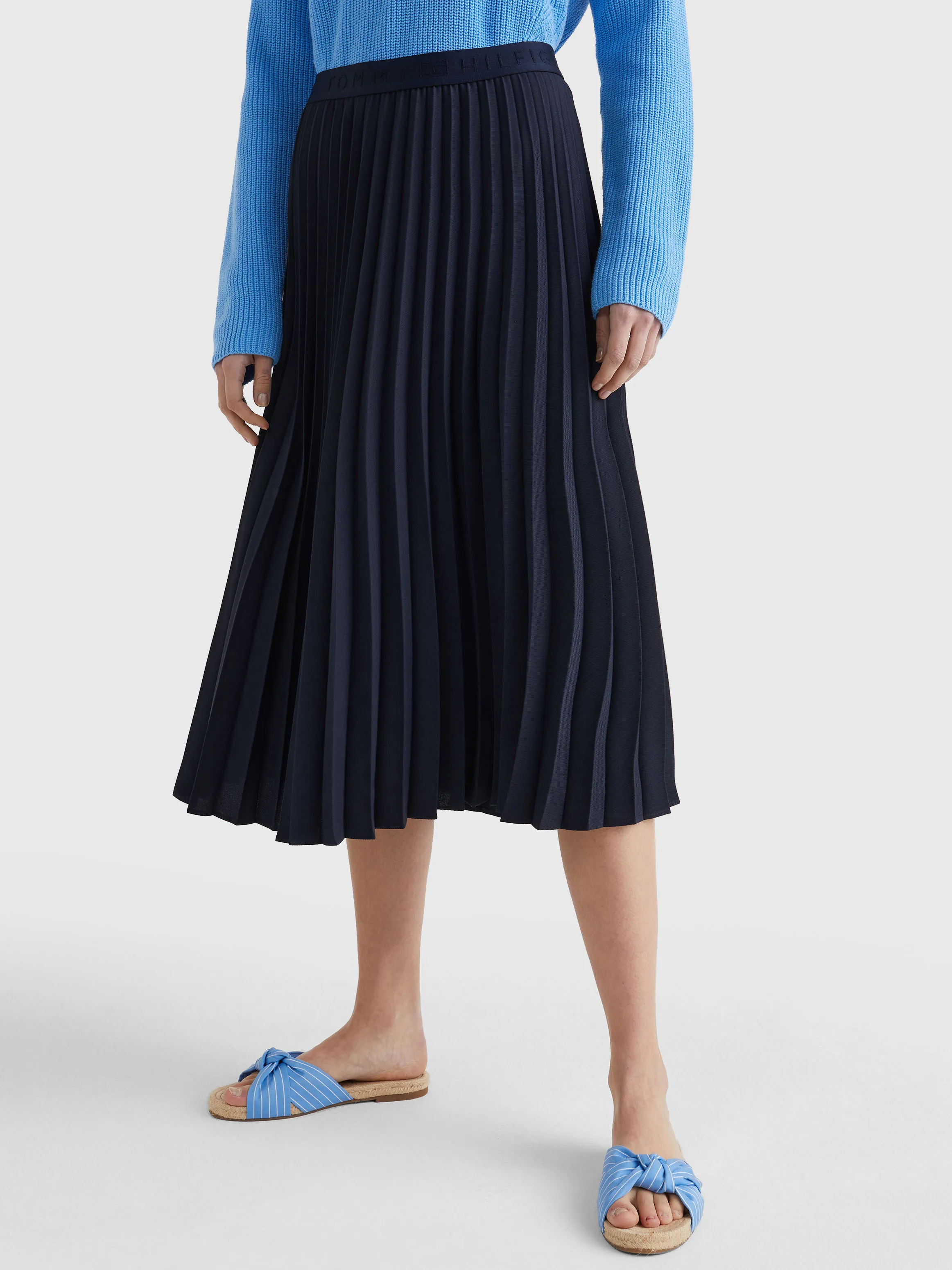 Pleated Midi Skirt | Skirts | Tommy Hilfiger