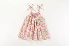 Pontine Summer Dress: 6-12M, 1-2Y, 2-3Y, 3-4Y, 4-5Y, 5-6Y, 6-8Y