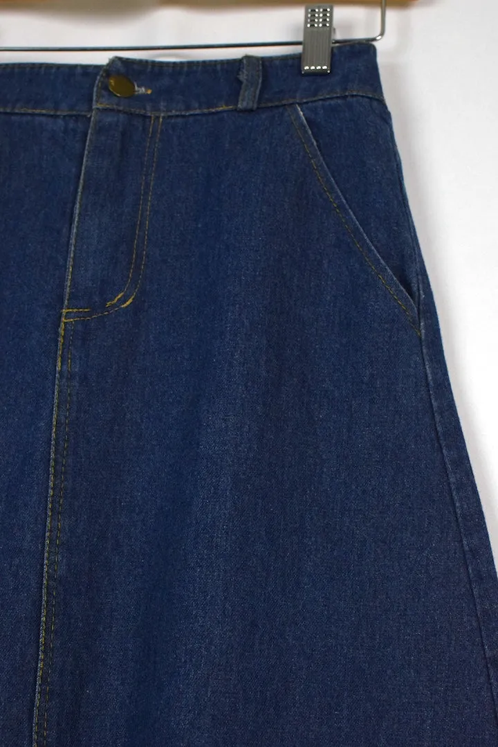 Reworked Denim Skirt