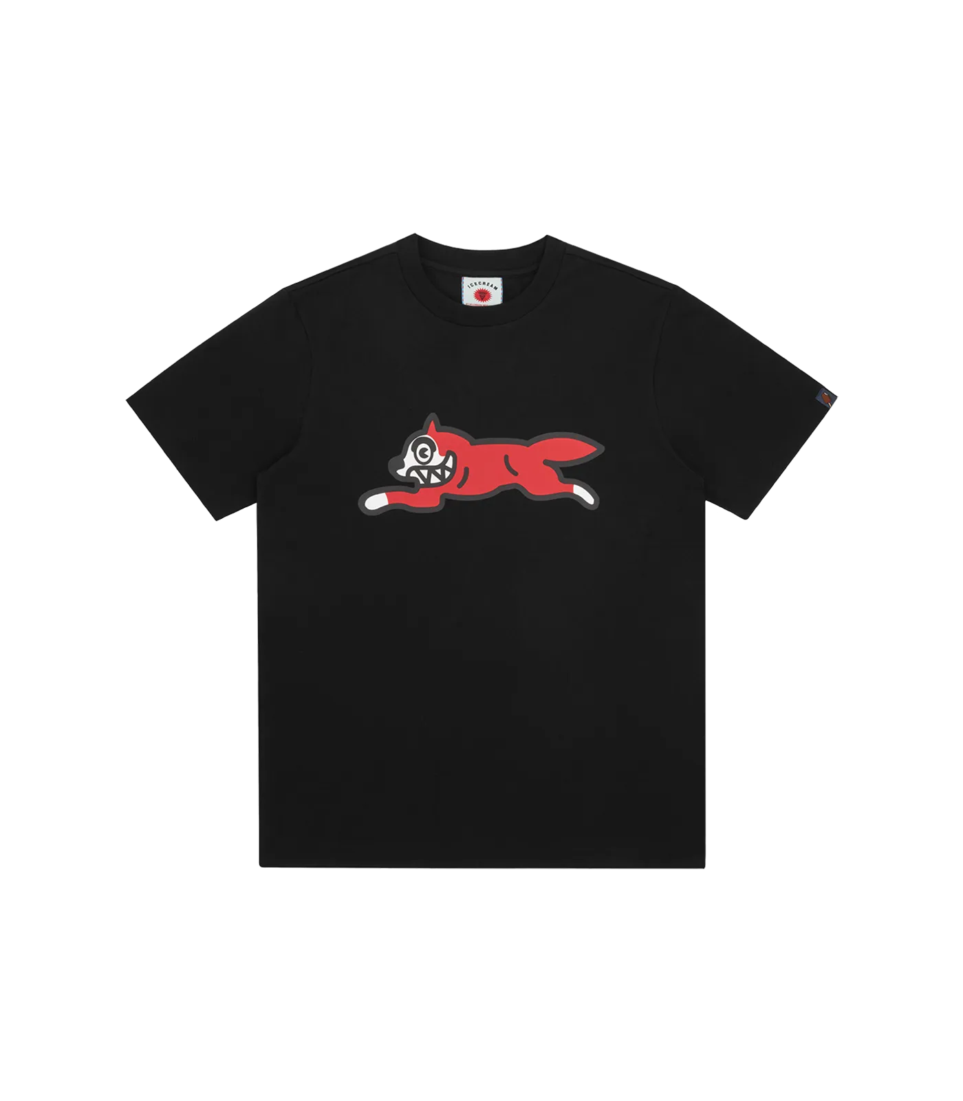 RUNNING DOG T-SHIRT - BLACK