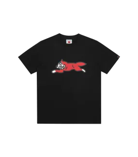 RUNNING DOG T-SHIRT - BLACK