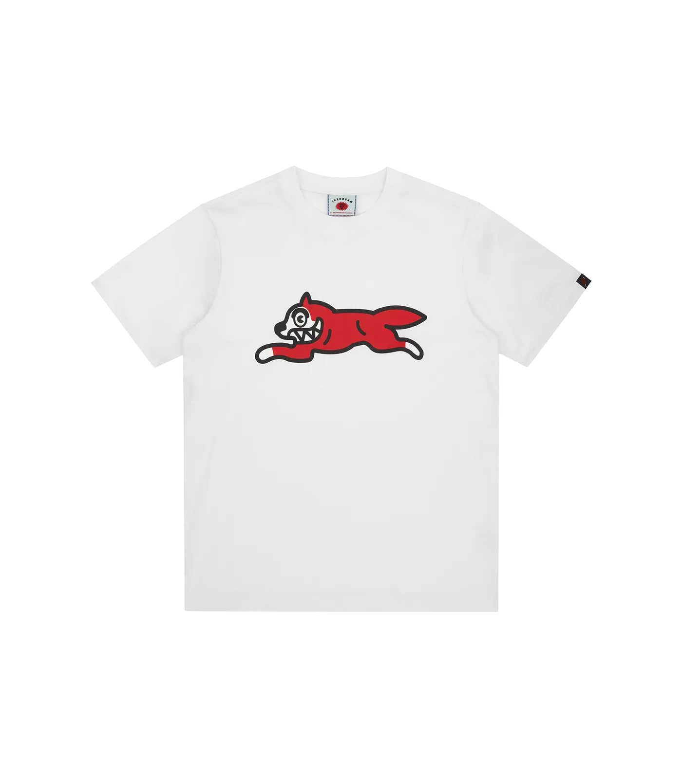 RUNNING DOG T-SHIRT - WHITE