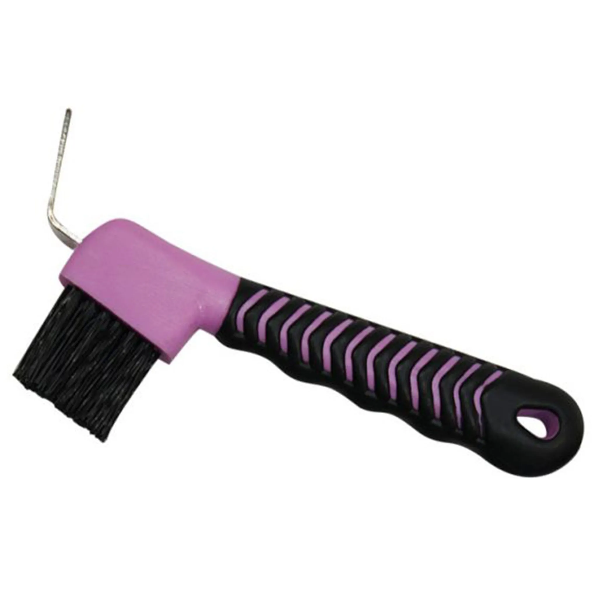 Showman 6 Grip Hoof Pick/Brush