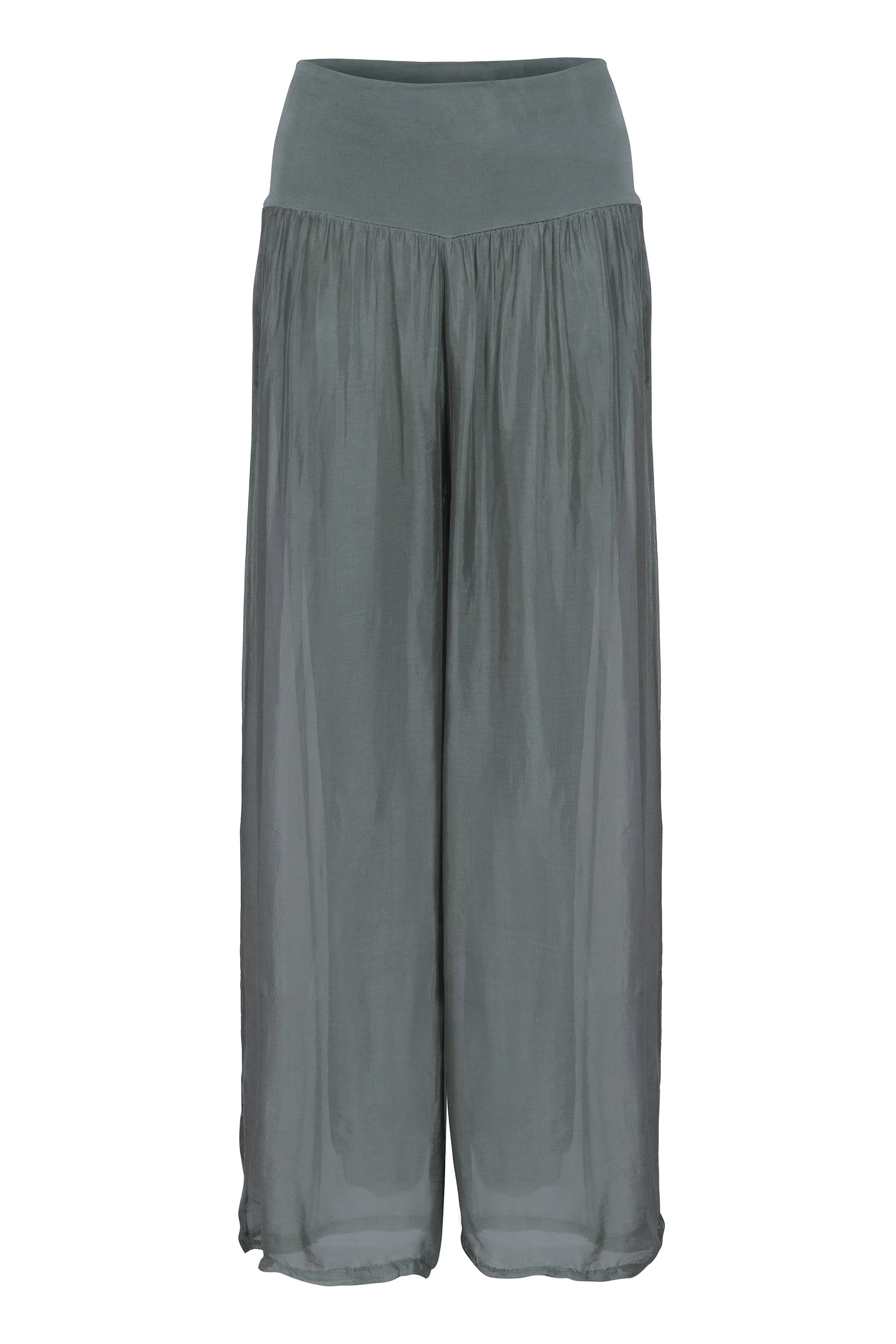 Sophie Elasticated Silk Trousers