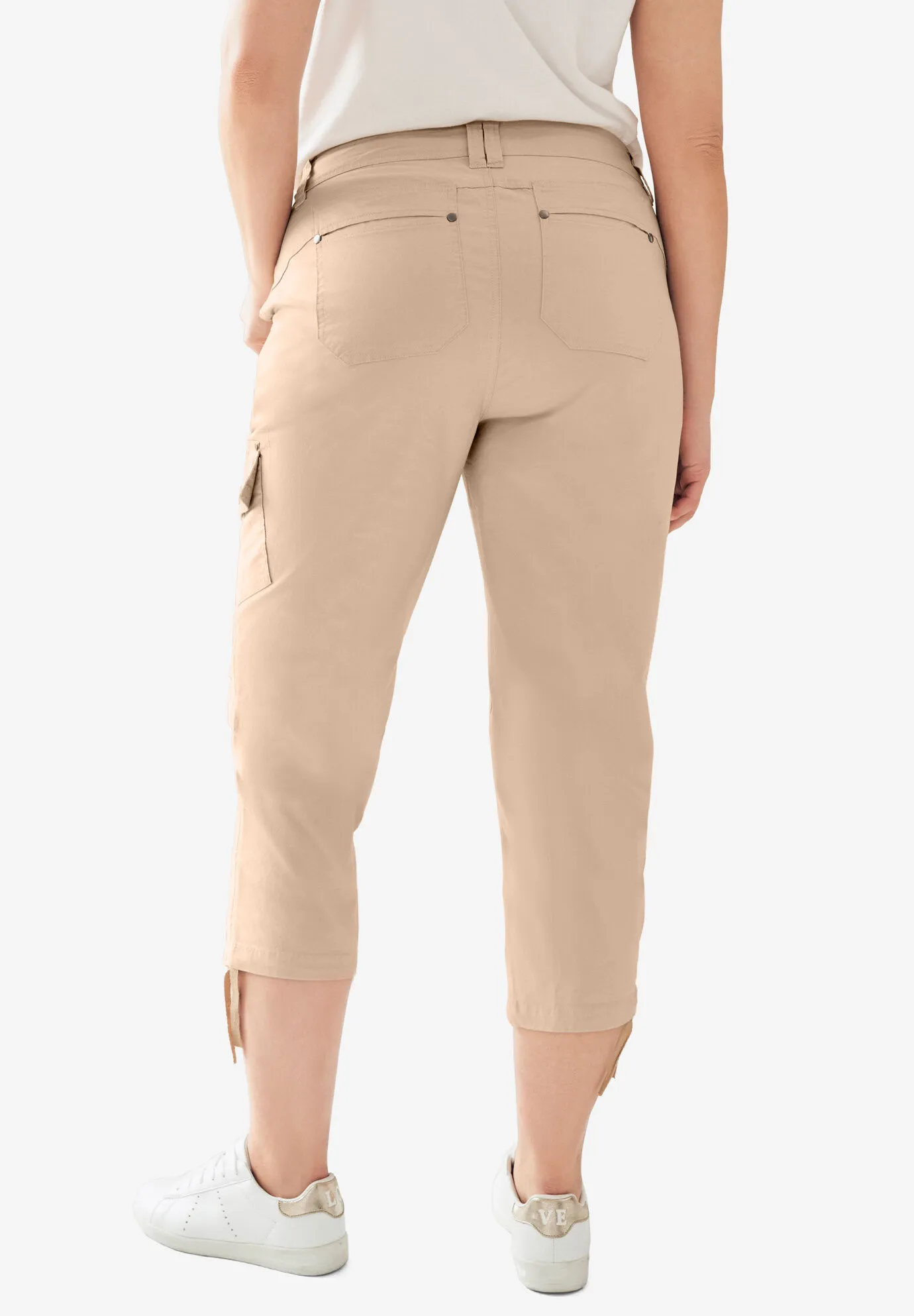 Stretch Cargo Capris by ellos®