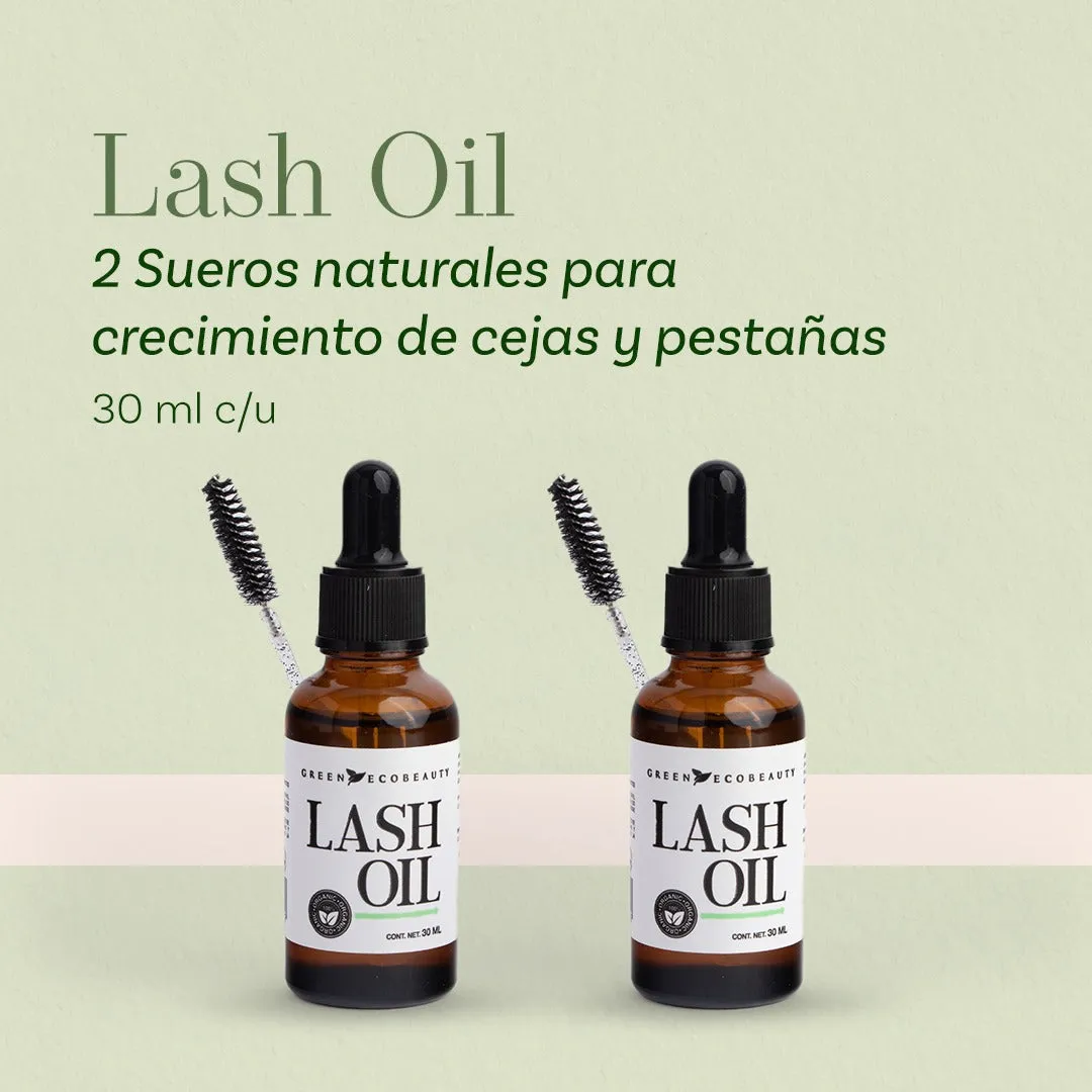 Suero para crecimiento de pestañas: Lash Oil (2 Pack)