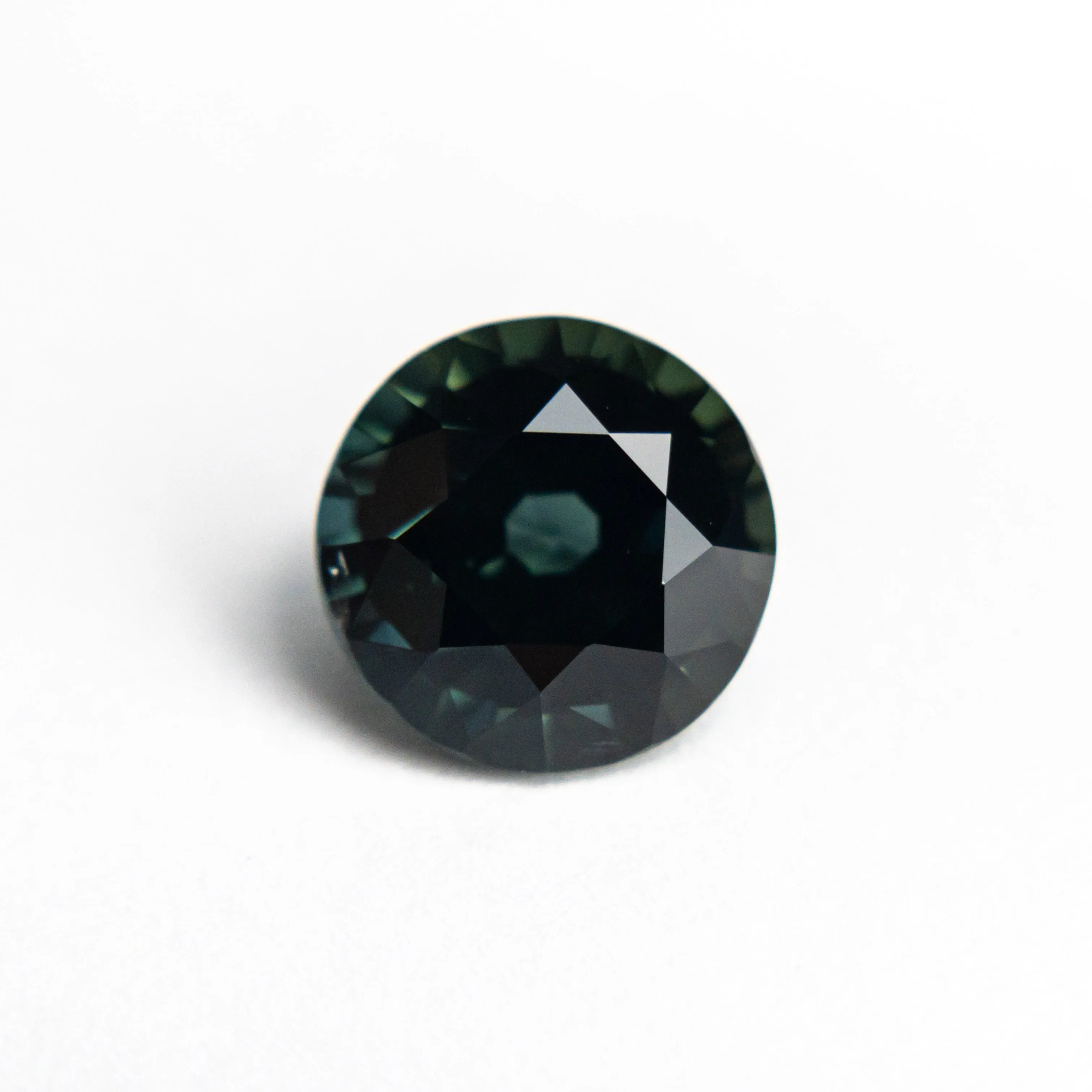 Teal Brilliant Sapphire - 2.29ct Round