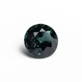 Teal Brilliant Sapphire - 2.29ct Round