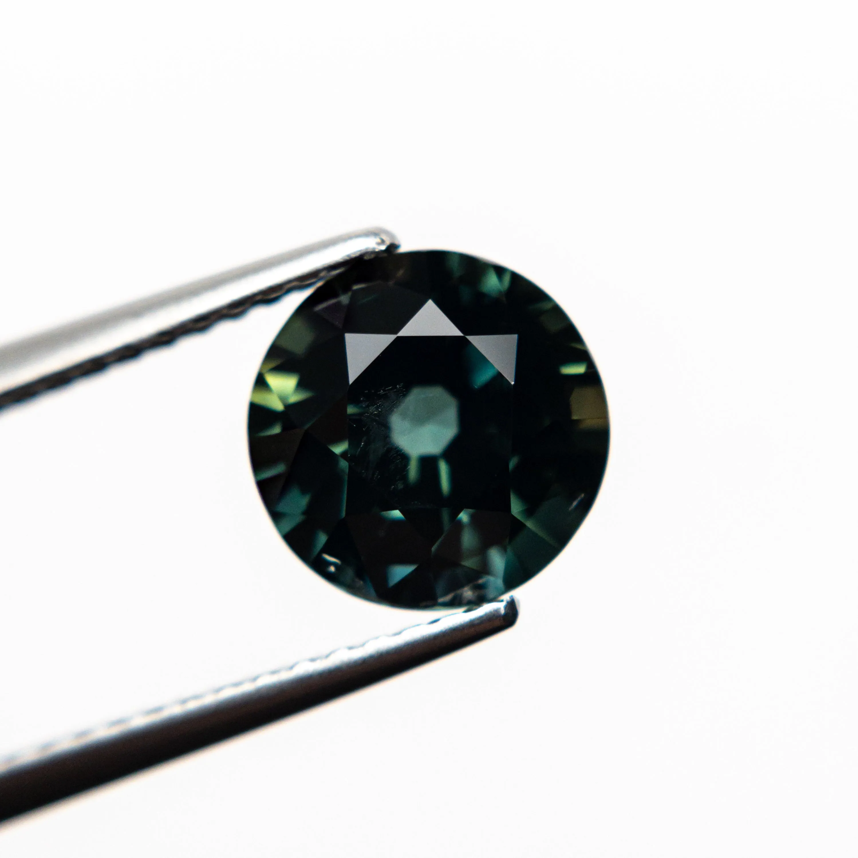 Teal Brilliant Sapphire - 2.29ct Round