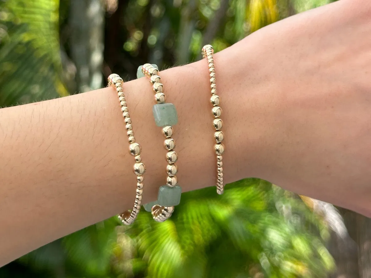 Tiffany 3mm+5mm Bead Bracelet