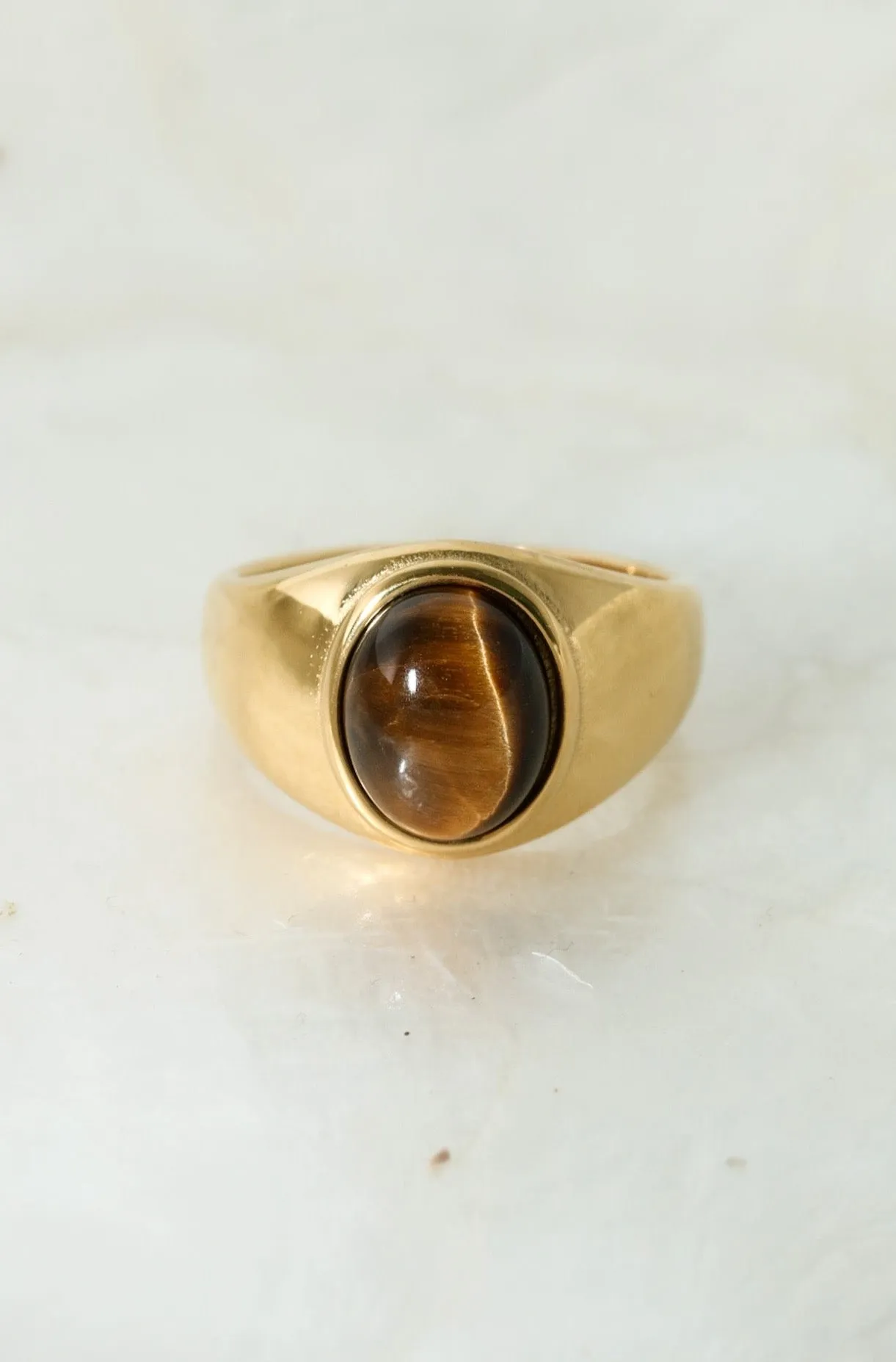 Tiger Eye Ring