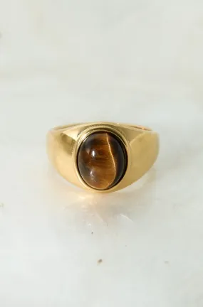 Tiger Eye Ring