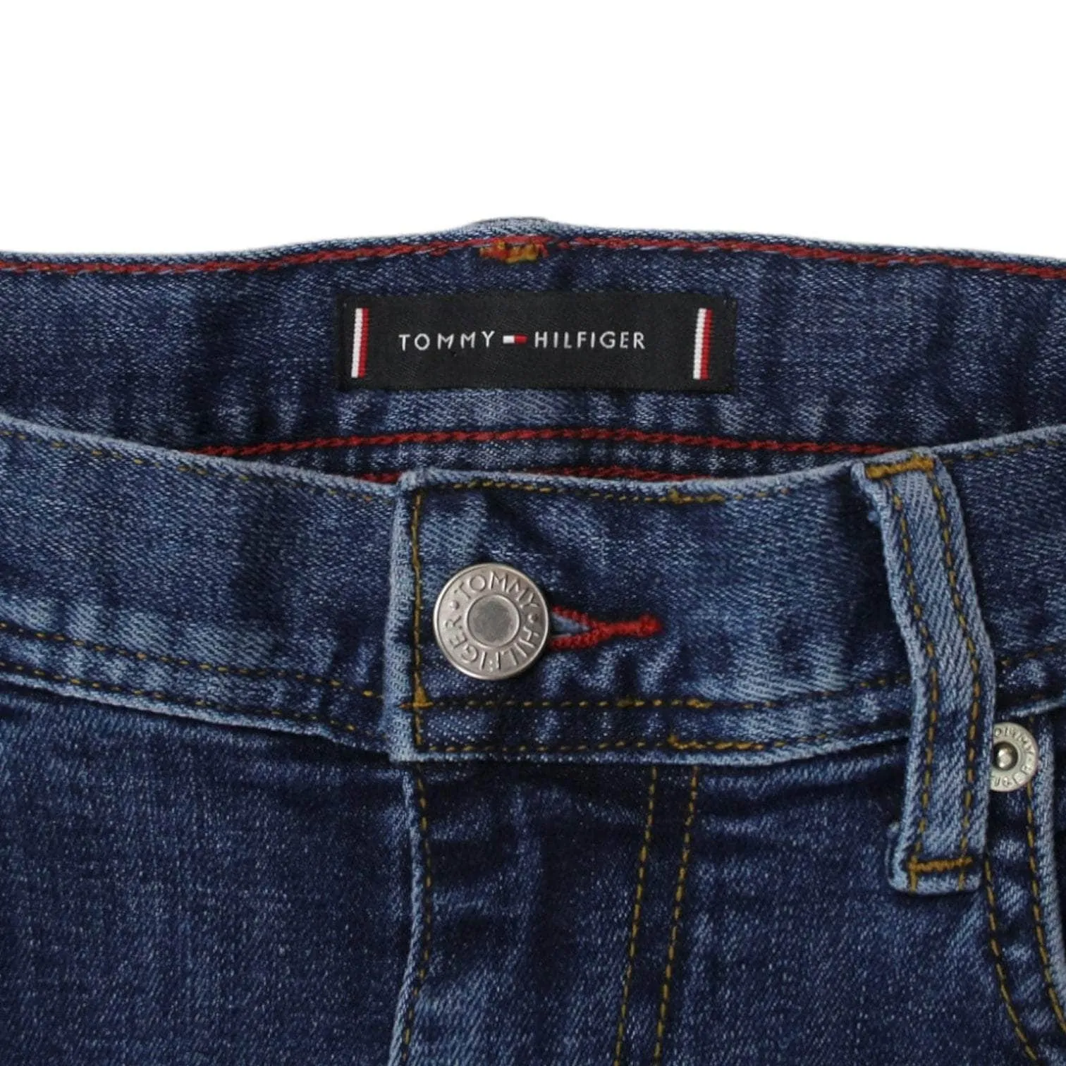 Tommy Hilfiger Blue Straight Leg Jeans