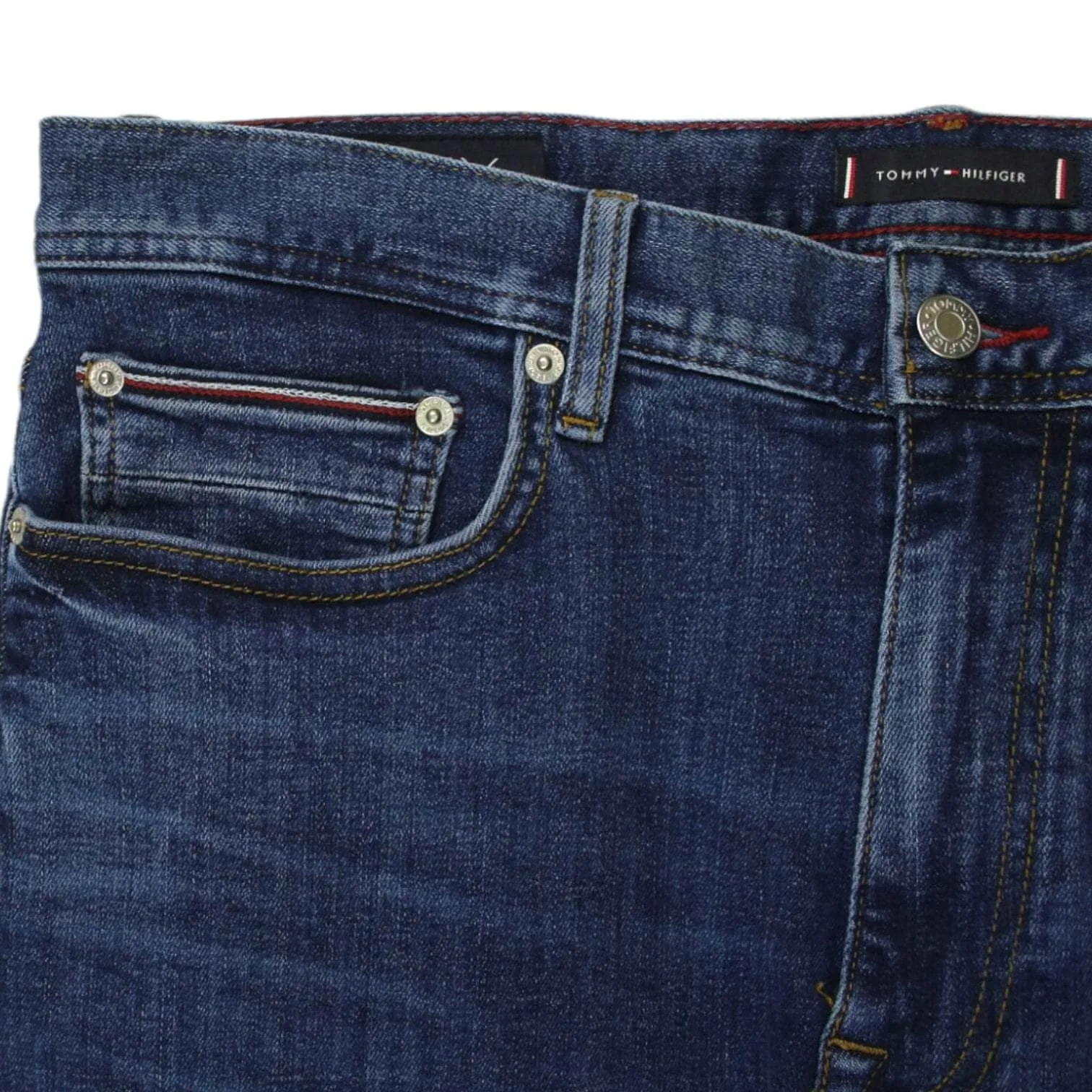 Tommy Hilfiger Blue Straight Leg Jeans