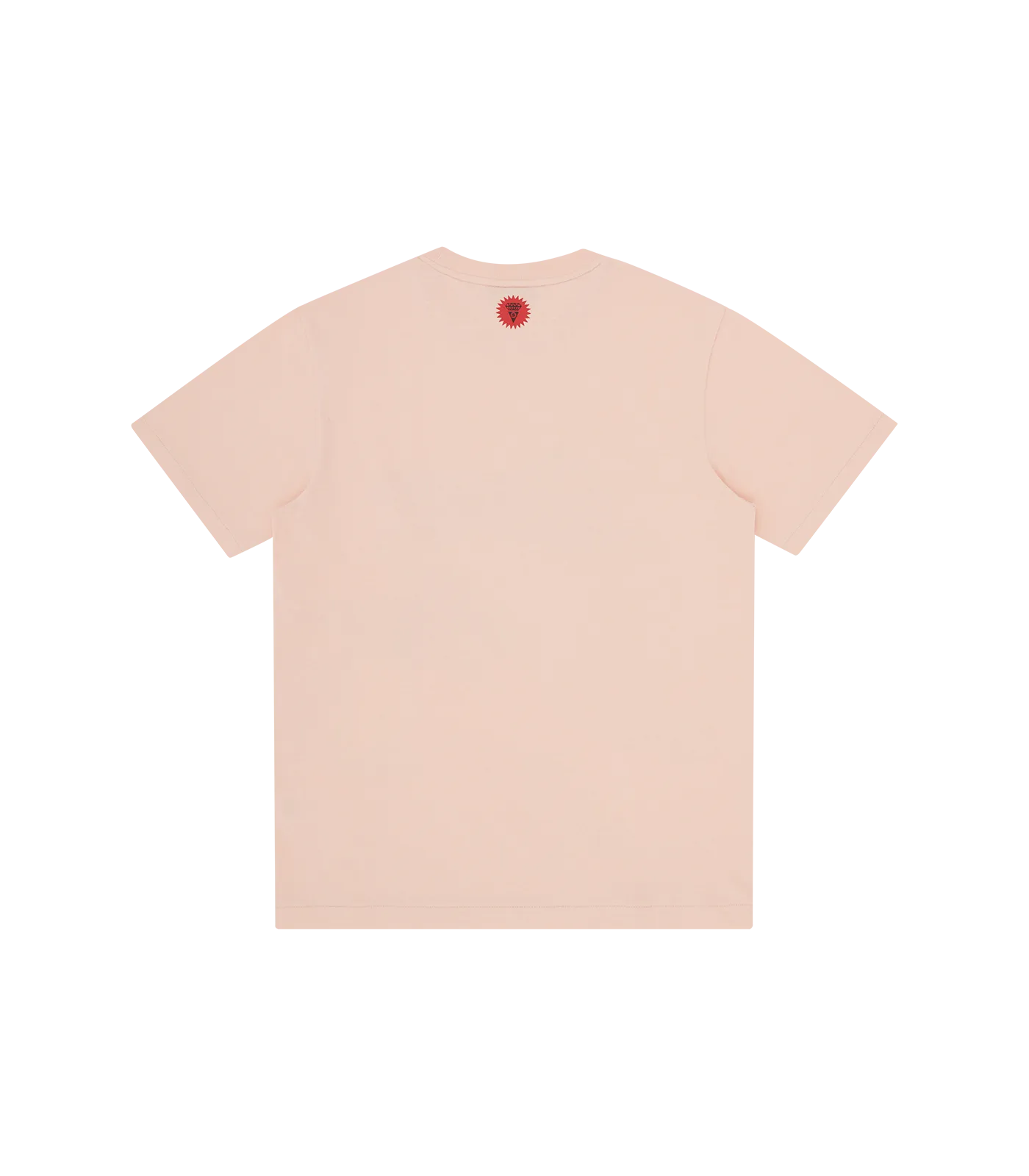 WOODGRAIN RUNNING DOG T-SHIRT - PINK